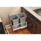 Rev-A-Shelf Steel, Silver, 1.5 in W, 8 in H, 2.15 in D, 2.15 in L, Silver 5345-DM-KIT-1 - alternate 2